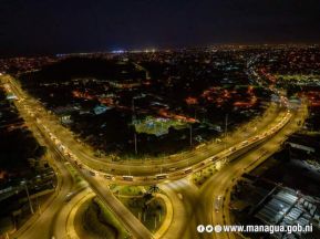 Caravana de 150 buses rusos llegan a la ciudad de Managua
