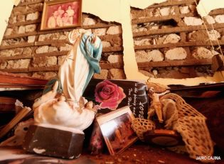 Familias asustadas por nuevo sismo