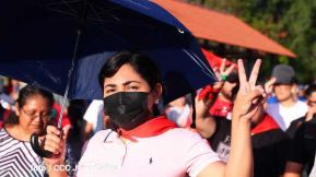 ¡Nicaragua ilumina, como un sol que no declina!