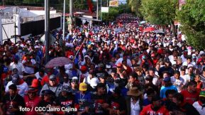 ¡Nicaragua ilumina, como un sol que no declina!