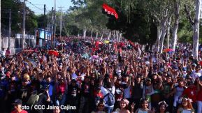 ¡Nicaragua ilumina, como un sol que no declina!
