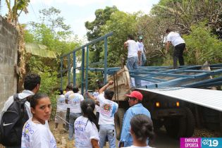Gobierno brinda asistencia a familias del Distrito V de Managua afectadas por los sismos