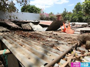 Gobierno brinda asistencia a familias del Distrito V de Managua afectadas por los sismos