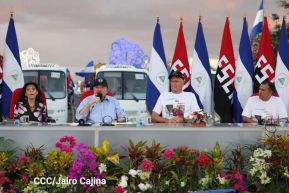 Gobierno de Nicaragua celebra entrega del primer lote de autobuses rusos