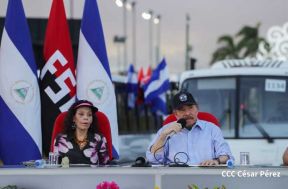 Gobierno de Nicaragua celebra entrega del primer lote de autobuses rusos