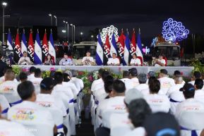 Gobierno de Nicaragua celebra entrega del primer lote de autobuses rusos