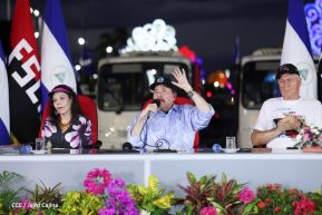 Gobierno de Nicaragua celebra entrega del primer lote de autobuses rusos