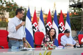 Gobierno de Nicaragua celebra entrega del primer lote de autobuses rusos