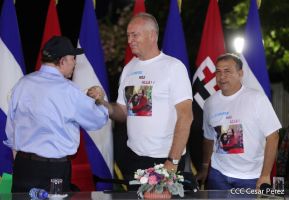 Gobierno de Nicaragua celebra entrega del primer lote de autobuses rusos