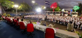 Gobierno de Nicaragua celebra entrega del primer lote de autobuses rusos