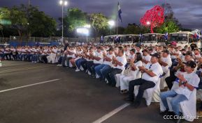 Gobierno de Nicaragua celebra entrega del primer lote de autobuses rusos