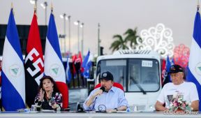 Gobierno de Nicaragua celebra entrega del primer lote de autobuses rusos