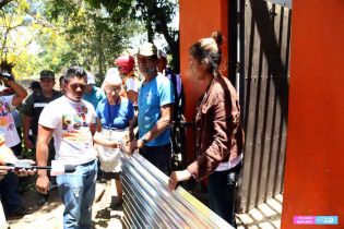 Acompañamiento solidario está llegando a familias afectadas por terremoto en Nagarote