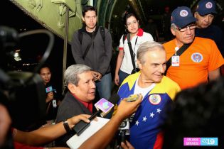 Arriba a Nicaragua ayuda humanitaria de Venezuela