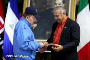 Presidente Daniel Ortega recibe Cartas Credenciales de nuevos embajadores