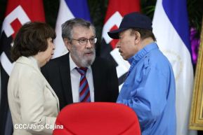 Presidente Daniel Ortega recibe Cartas Credenciales de nuevos embajadores