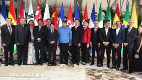 Presidente Daniel Ortega recibe Cartas Credenciales de nuevos embajadores