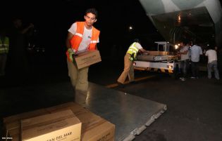 Arriba a Nicaragua ayuda humanitaria de Venezuela