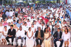 Tu Nueva Radio Ya: 263 parejas se dieron el "Sí, quiero" en bodas masivas