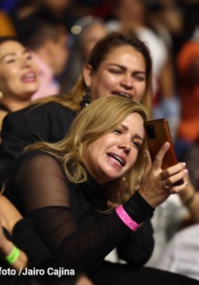 Así se vivió el concierto de Myriam Hernández en Nicaragua