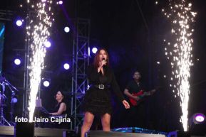 Así se vivió el concierto de Myriam Hernández en Nicaragua