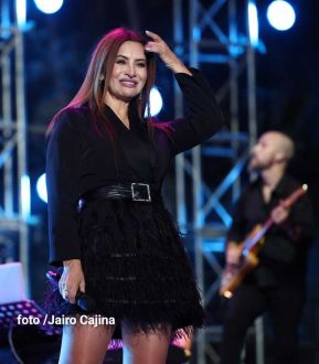 Así se vivió el concierto de Myriam Hernández en Nicaragua