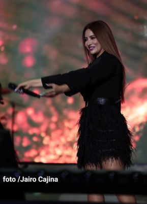 Así se vivió el concierto de Myriam Hernández en Nicaragua