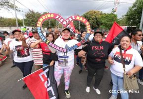  Caminatas en toda Nicaragua honrando al General Sandino