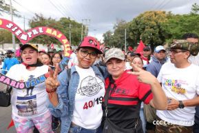  Caminatas en toda Nicaragua honrando al General Sandino