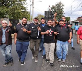  Caminatas en toda Nicaragua honrando al General Sandino