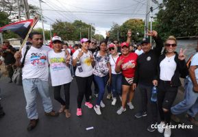 Caminatas en toda Nicaragua honrando al General Sandino