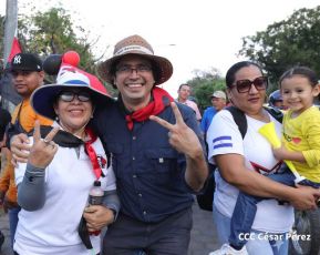  Caminatas en toda Nicaragua honrando al General Sandino