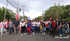  Caminatas en toda Nicaragua honrando al General Sandino