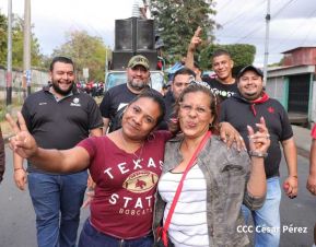  Caminatas en toda Nicaragua honrando al General Sandino