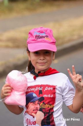  Caminatas en toda Nicaragua honrando al General Sandino