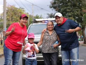  Caminatas en toda Nicaragua honrando al General Sandino