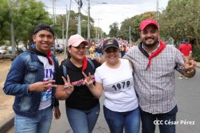  Caminatas en toda Nicaragua honrando al General Sandino