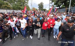  Caminatas en toda Nicaragua honrando al General Sandino