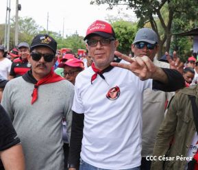  Caminatas en toda Nicaragua honrando al General Sandino