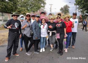  Caminatas en toda Nicaragua honrando al General Sandino