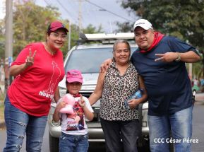  Caminatas en toda Nicaragua honrando al General Sandino