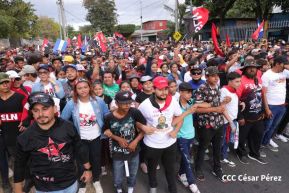  Caminatas en toda Nicaragua honrando al General Sandino