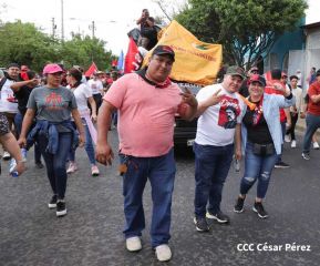  Caminatas en toda Nicaragua honrando al General Sandino