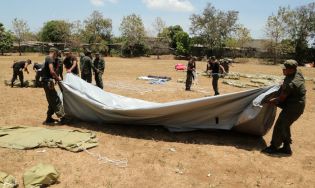 Instalan Hospitales de Campaña para atender Alerta Roja
