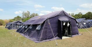 Instalan Hospitales de Campaña para atender Alerta Roja