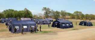 Instalan Hospitales de Campaña para atender Alerta Roja