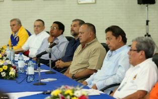 Diosdado Cabello se reúne con autoridades ALMA