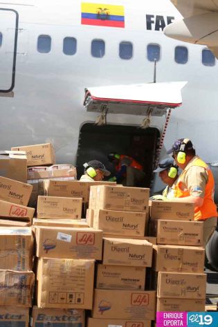 Llega ayuda ecuatoriana para afectados por terremoto