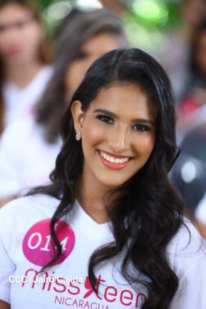 Jovencitas de Nicaragua participan del casting oficial de Miss Teen 2023
