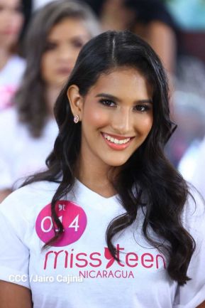 Jovencitas de Nicaragua participan del casting oficial de Miss Teen 2023